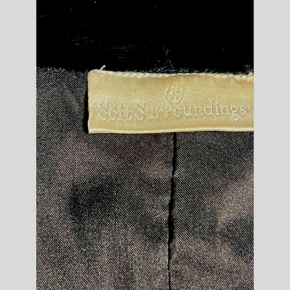 Soft Surroundings Velvet-like Military-Style Jacket - Size Small - Picture 3 of 7